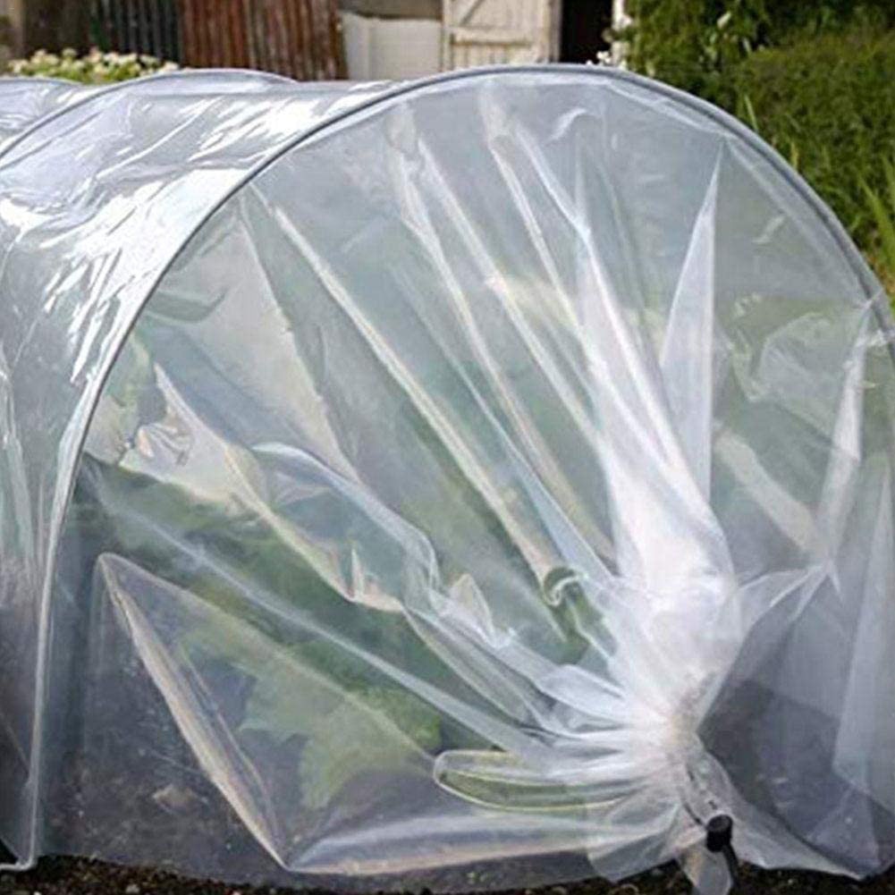 3*4/6/10m 투명 야채 온실 농업 재배 플라스틱 커버 필름 방수 anti-UV 원예 보호 식물